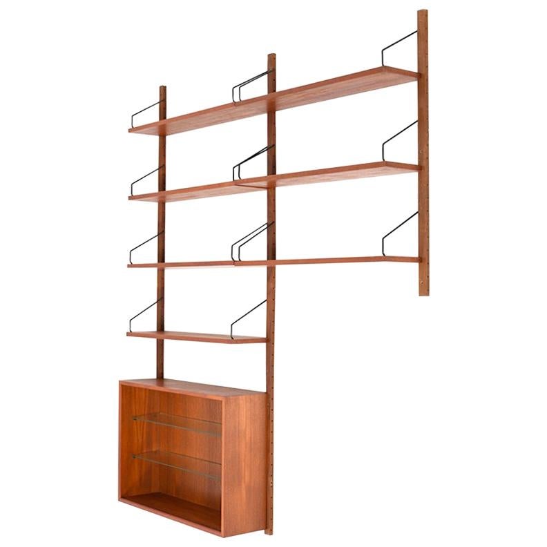 Small Poul Cadovius Royal System in Teak from the 1960s For Sale