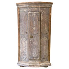 Small French Corner Cabinet, circa 1800