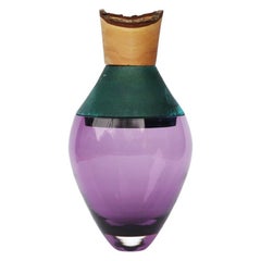 Small Purple and Copper Patina India Vessel I, Pia Wüstenberg