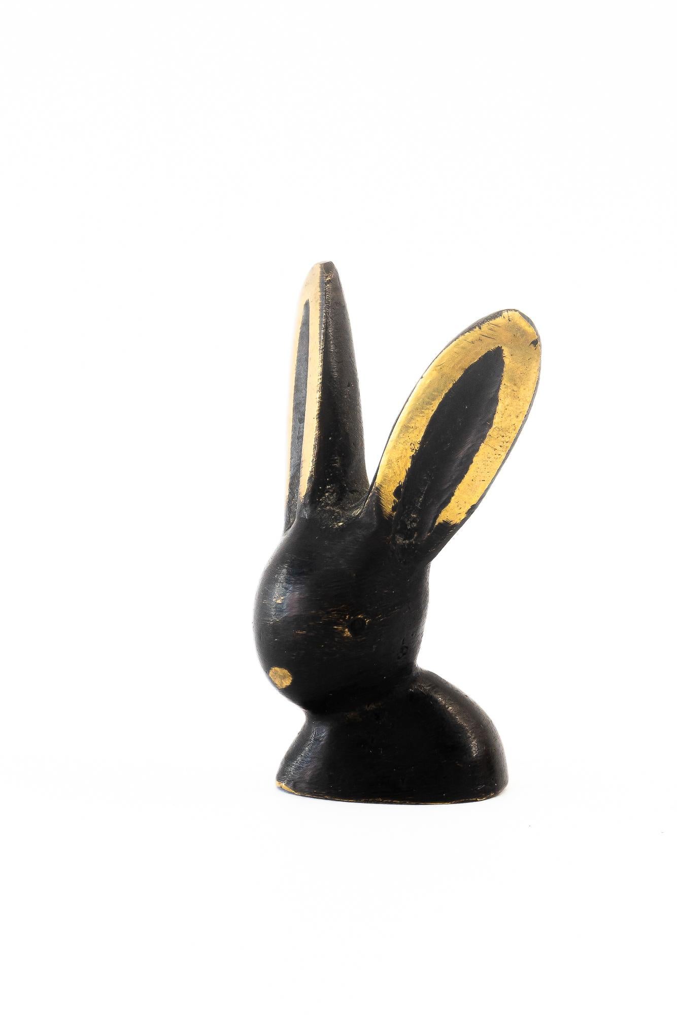Austrian Small rabbit figurine  by walter bosse vienna around 1950s For Sale