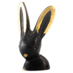 Figurita de conejo  por walter bosse viena hacia los años 50