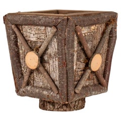 Small Raleigh Adams Artisanal Trophy Woodlands Planter Vase