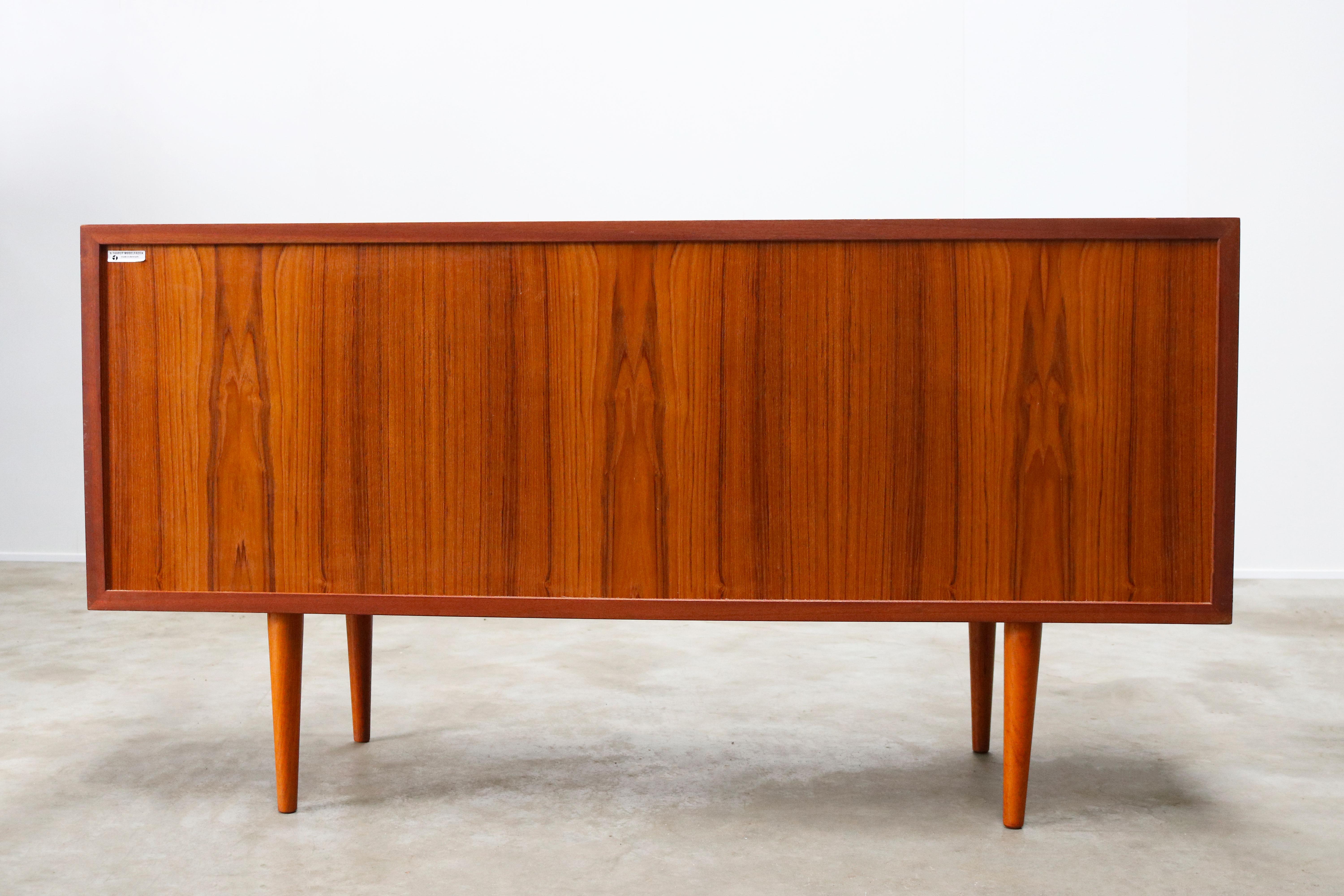 Small Rare Danish Sideboard / Credenza by Svend Aage Madsen for Faarup 1950 Teak 10
