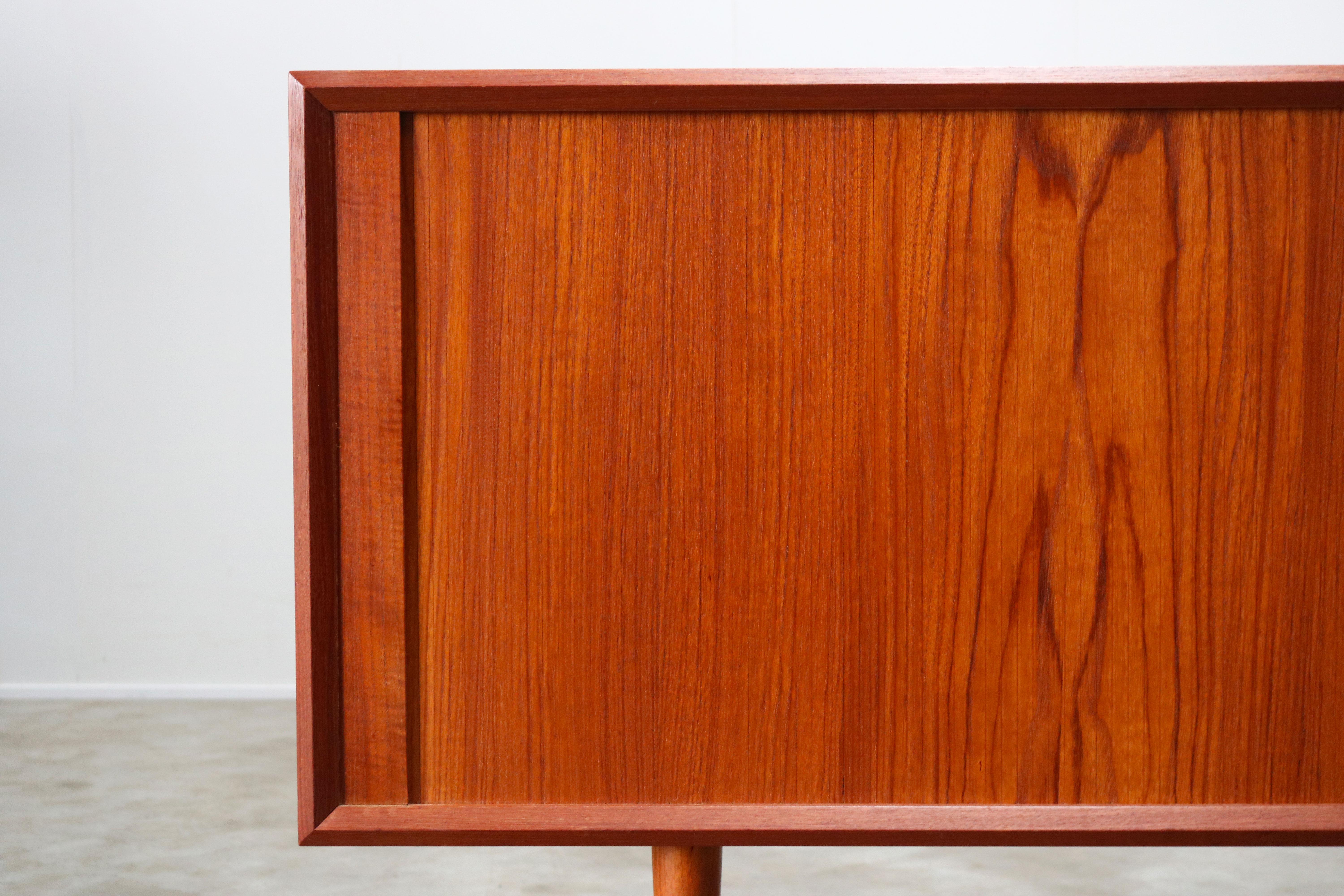 Small Rare Danish Sideboard / Credenza by Svend Aage Madsen for Faarup 1950 Teak 3