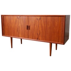 Vintage Small Rare Danish Sideboard / Credenza by Svend Aage Madsen for Faarup 1950 Teak