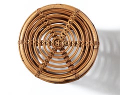 Small Rattan Woven Stool