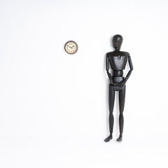 Wanduhr aus wiederverwertetem Industrie-Kupfer von Synchronome