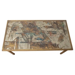 Small Rectangular Chinoiserie Table by Philip and Kelvin LaVerne