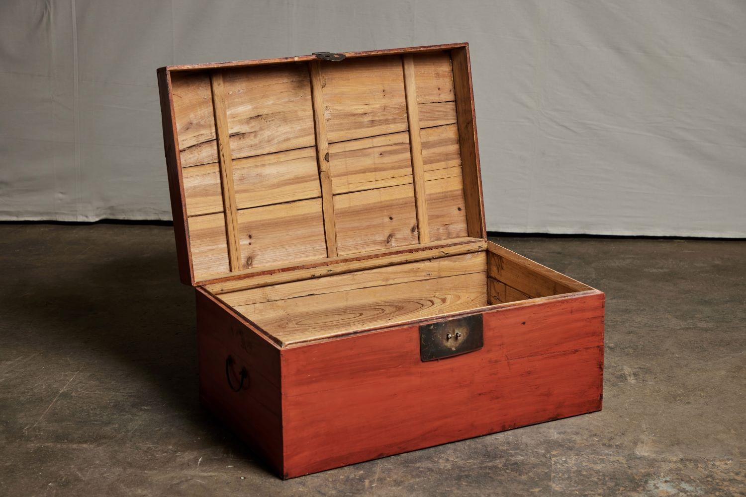 vintage small cedar chest