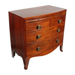 Small Regency Bow Front Chest