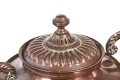 Small Regency Copper Samovar