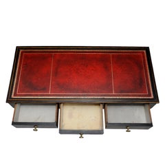 Small Regency Ebonized Writing Table, circa 1815