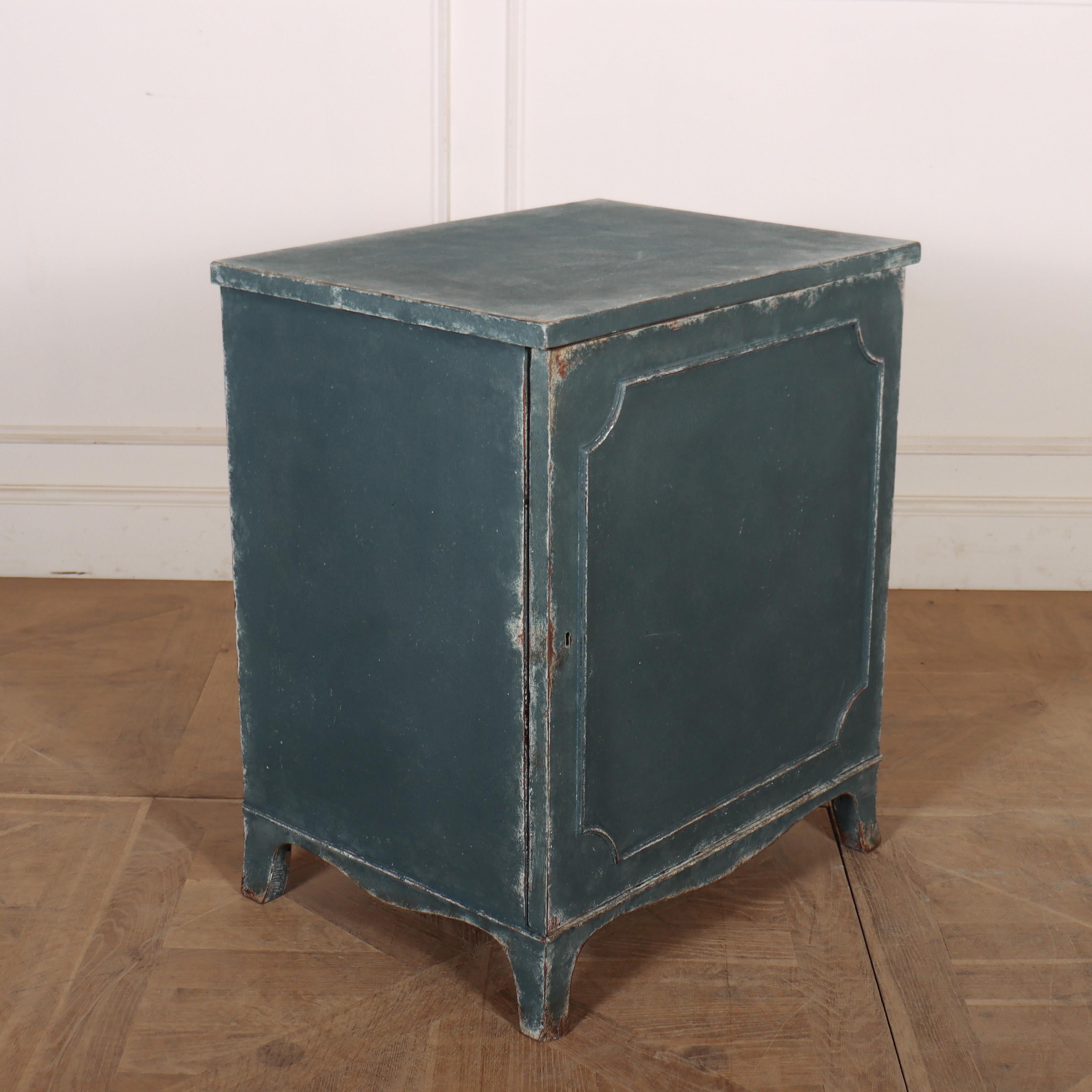 19th Century Small Regency Painted Cabinet For Sale