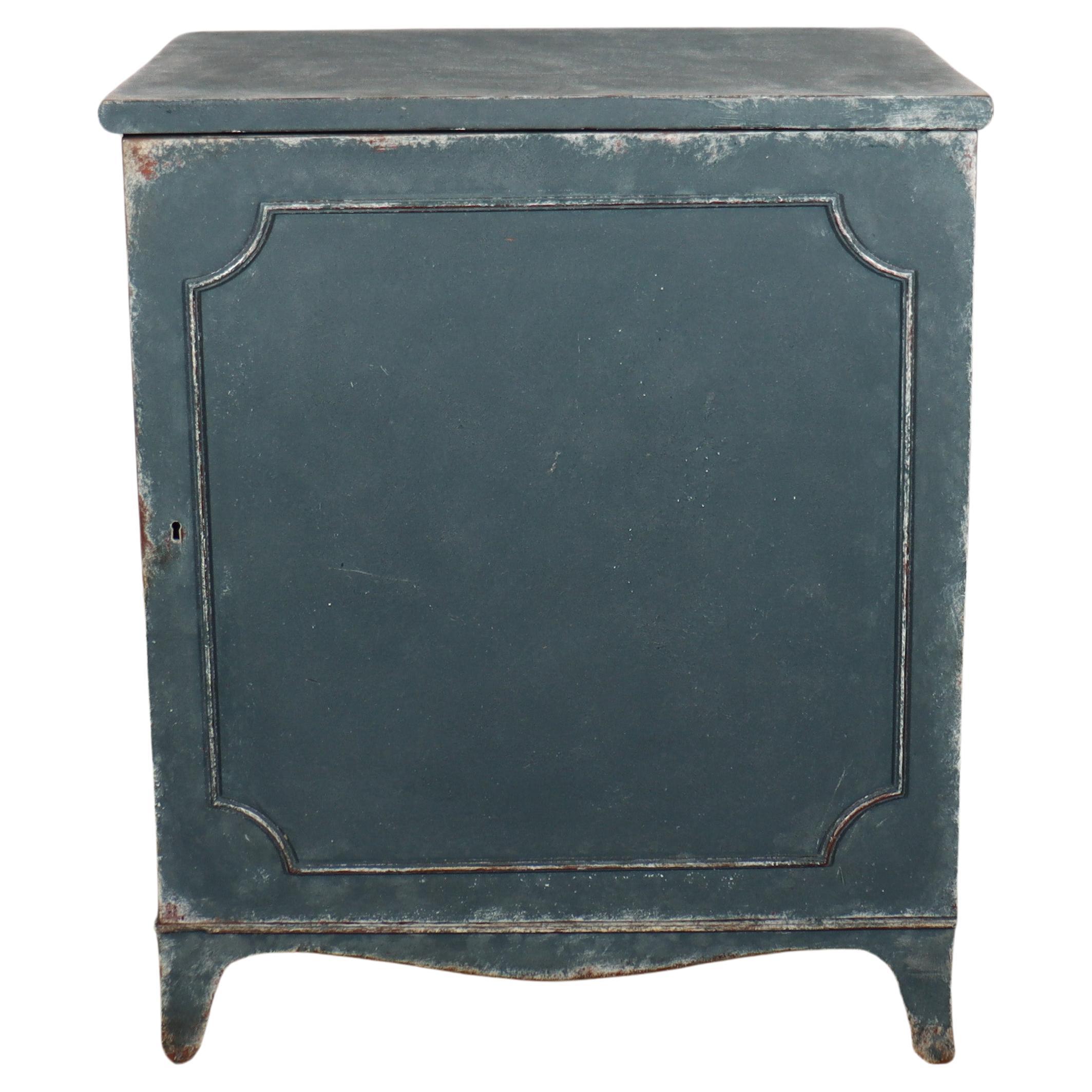 Small Regency Painted Cabinet For Sale