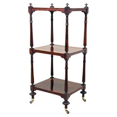 Used Small Regency Rosewood Whatnot