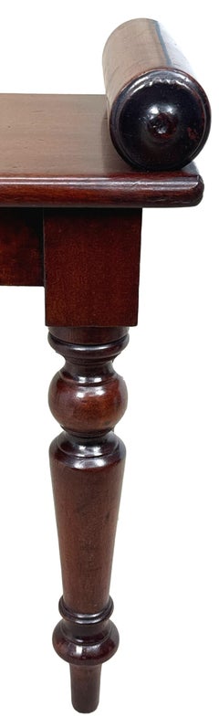 Small Regency Window Seat Hall Bench