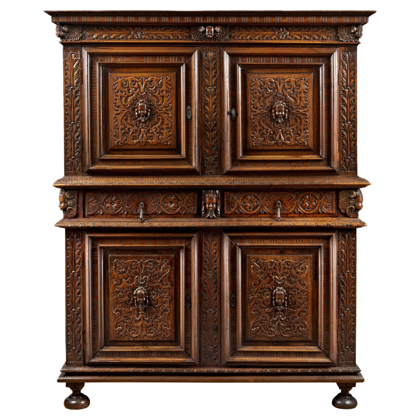 Small Renaissance Cabinet from Lyon For Sale at 1stDibs