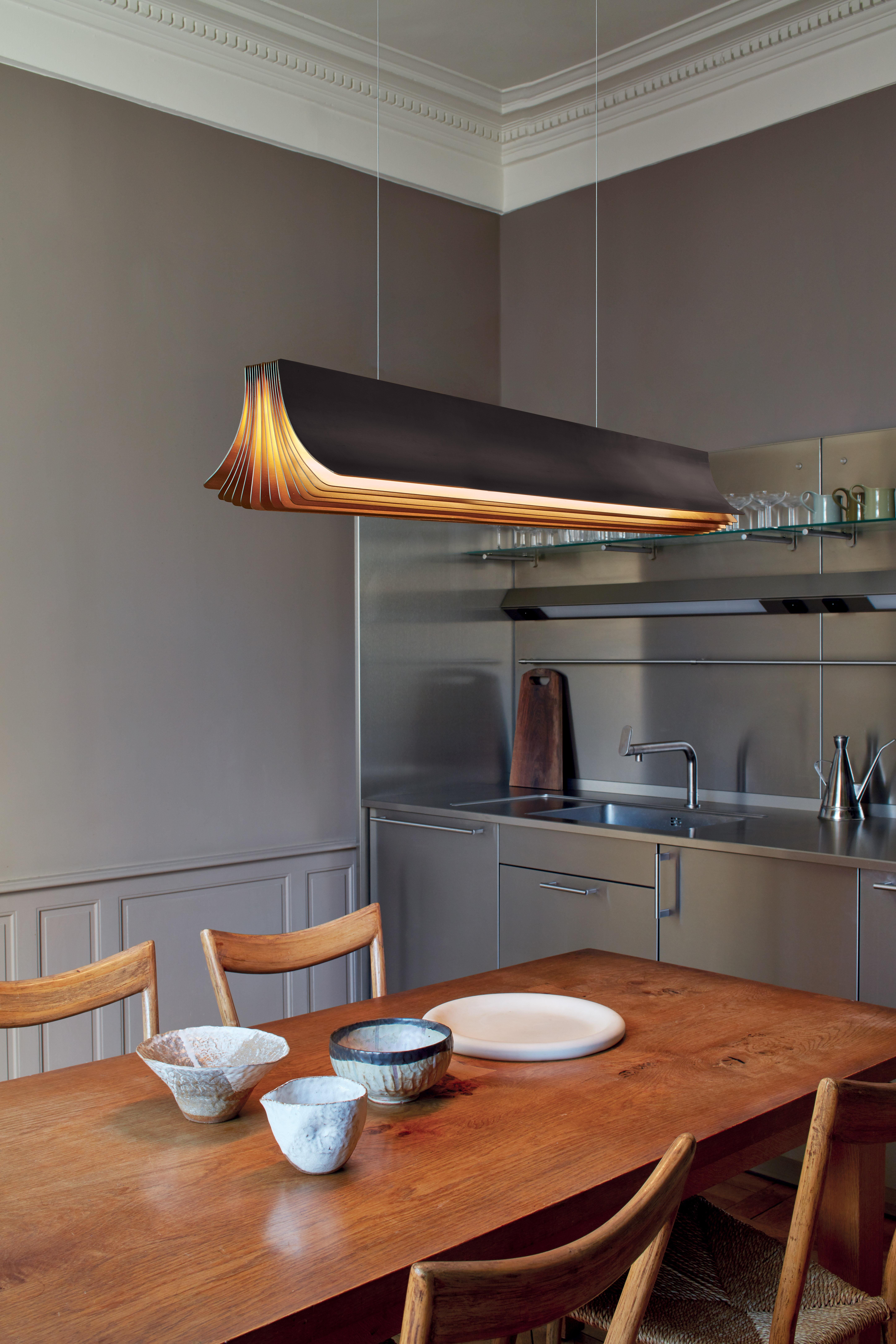 French Small Respiro Pendant Lamp by Philippe Nigro For Sale