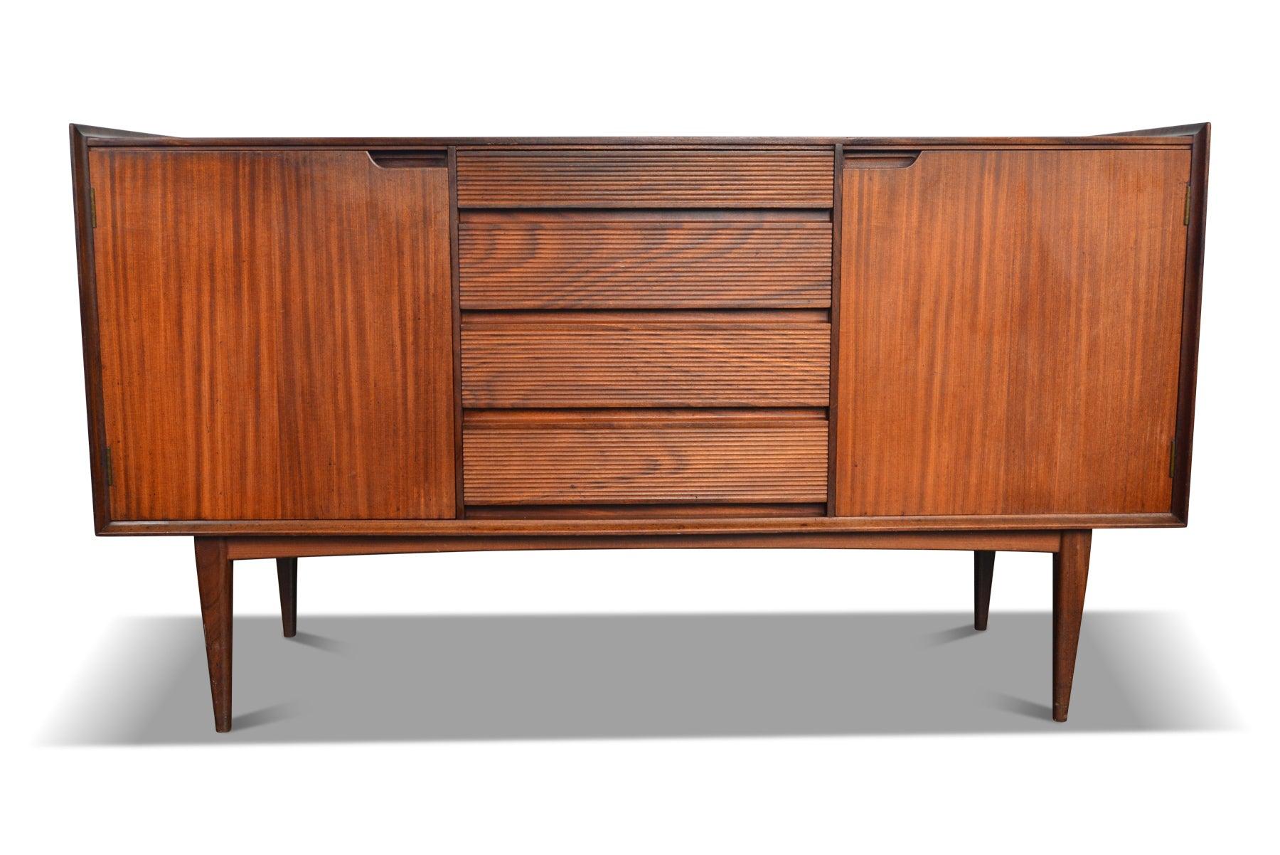 Teak Small Richard Hornby Credenza in Solid Afromosia