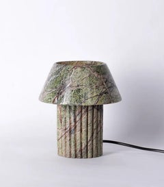 Small Rio Marble Table Lamp by Harshita Jhamtani Designs