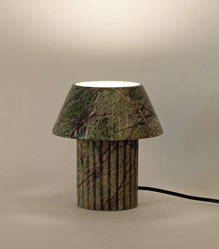 Post-Modern Small Rio Marble Table Lamp by Harshita Jhamtani Designs For Sale