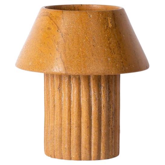 Petite lampe à poser en grès de Rio par Harshita Jhamtani Designs