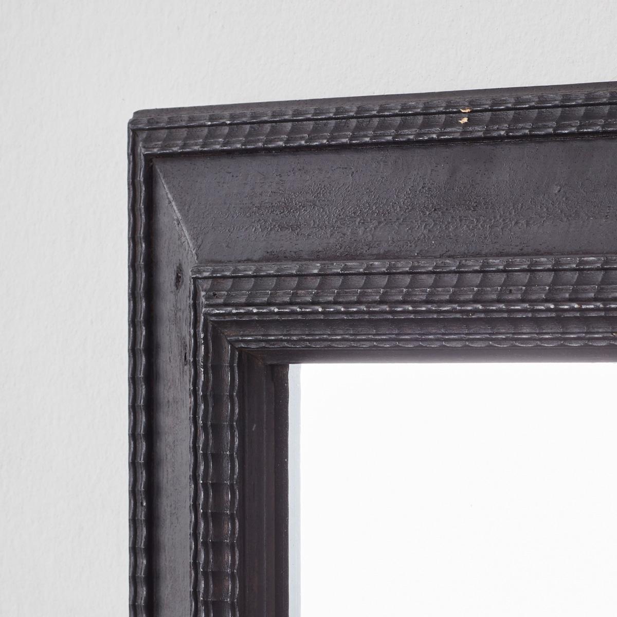Small Ripple-Frame Mirror, Unknown, Italy, 19th Century In Good Condition In London, GB