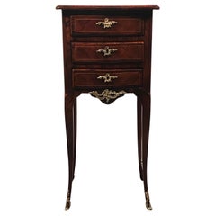 Used Small Rococo Style Chest of Drawers or Nightstand, France, 19th Century