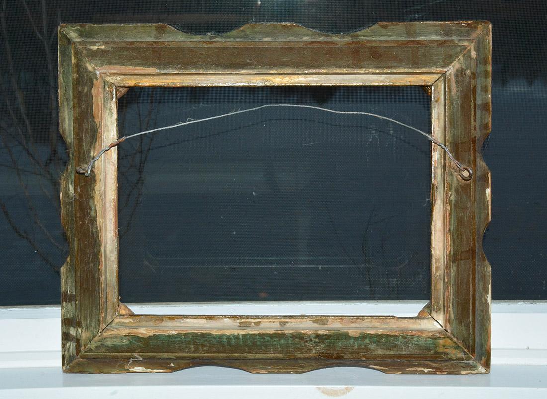 Italian Small Rococo-Style Picture Frame For Sale