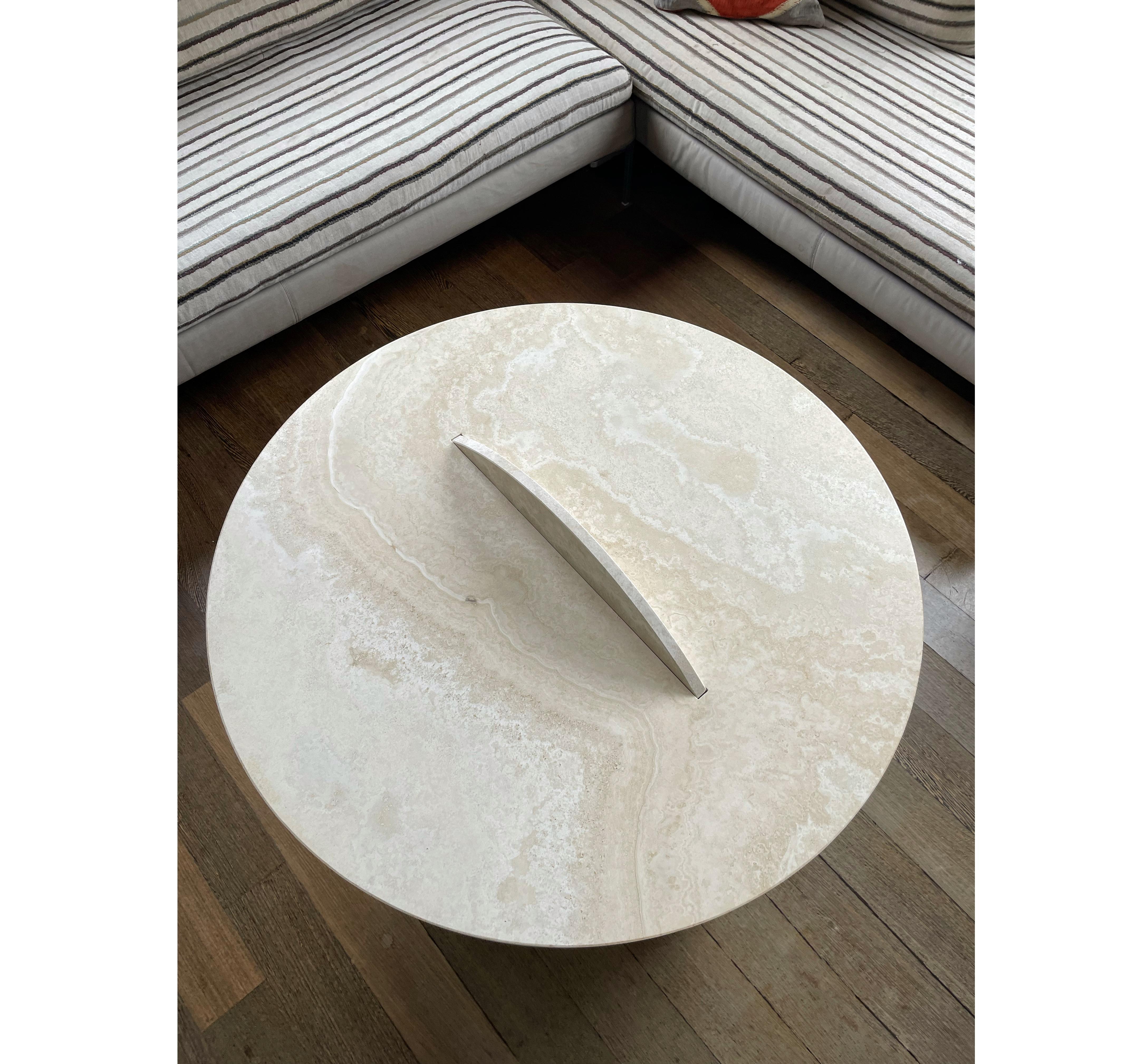 Contemporary Small Roma Coffee Table by Emanuela Petrucci For Sale