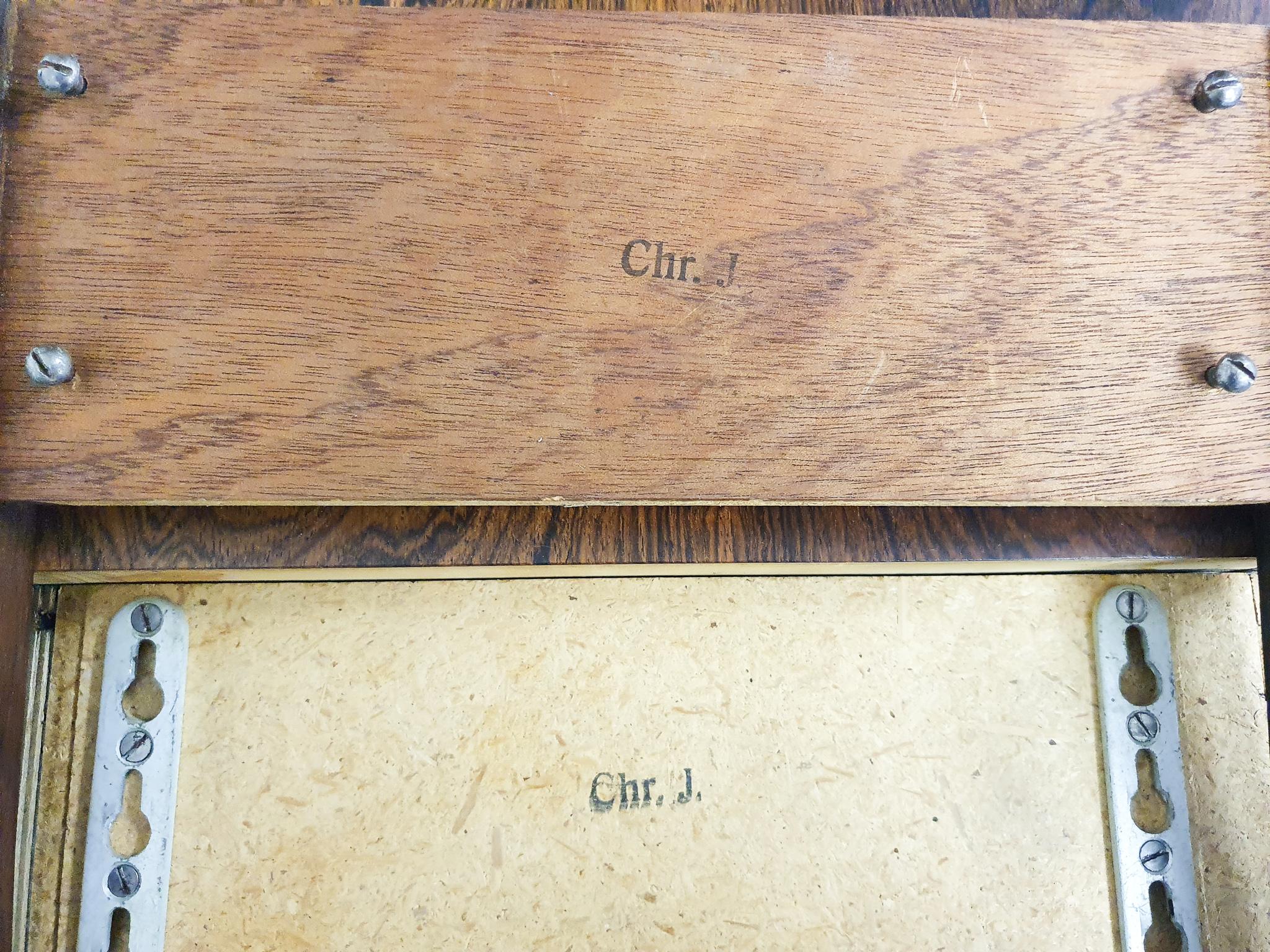 Small Rosewood Audio or Bar Cabinet by Chr. J, Denmark, 1950s 10