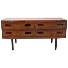 Small Rosewood Chest of Drawers, Danish Design, 1960s