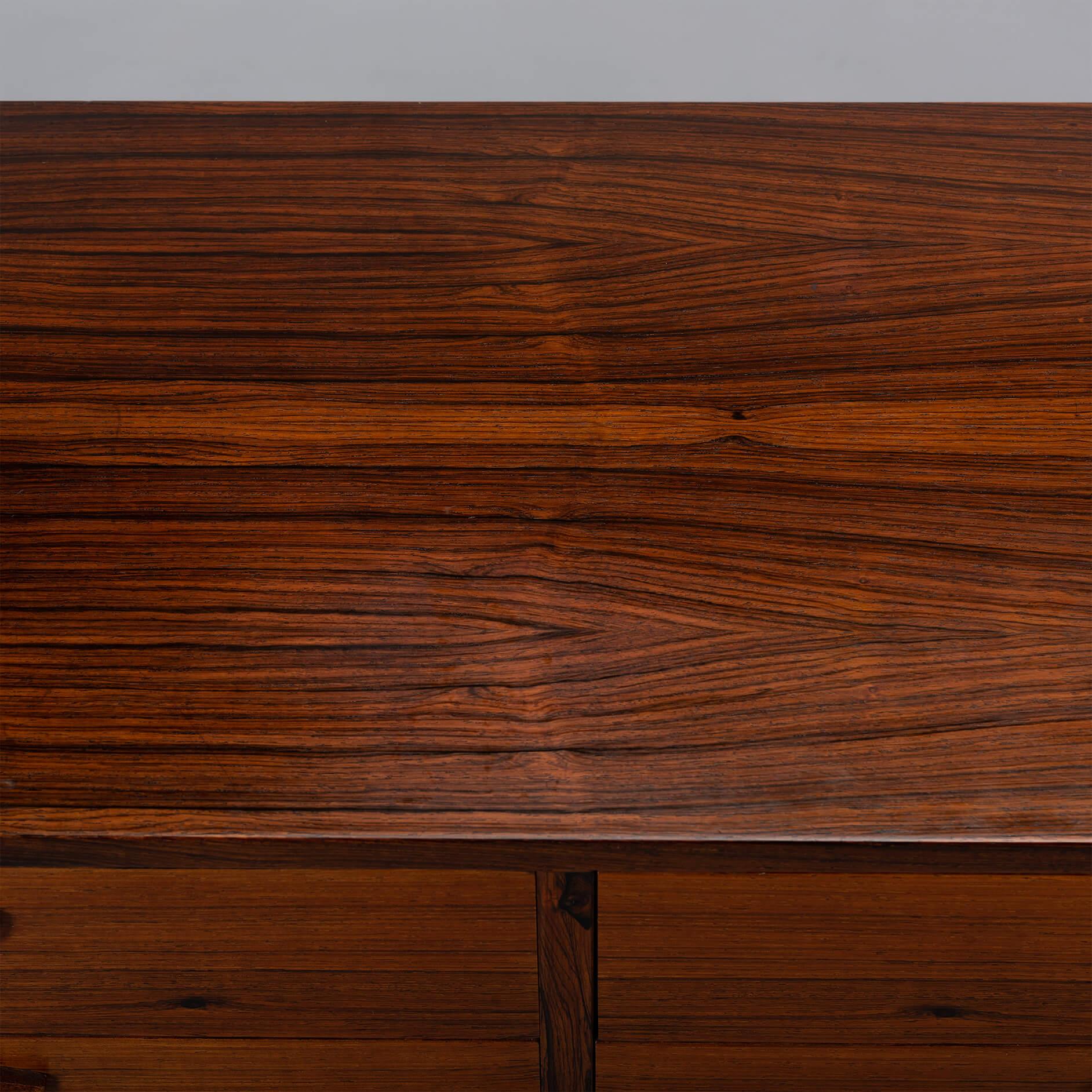 Small Rosewood Dresser by Kai Kristiansen for FM Møbler, 1960s For Sale 4