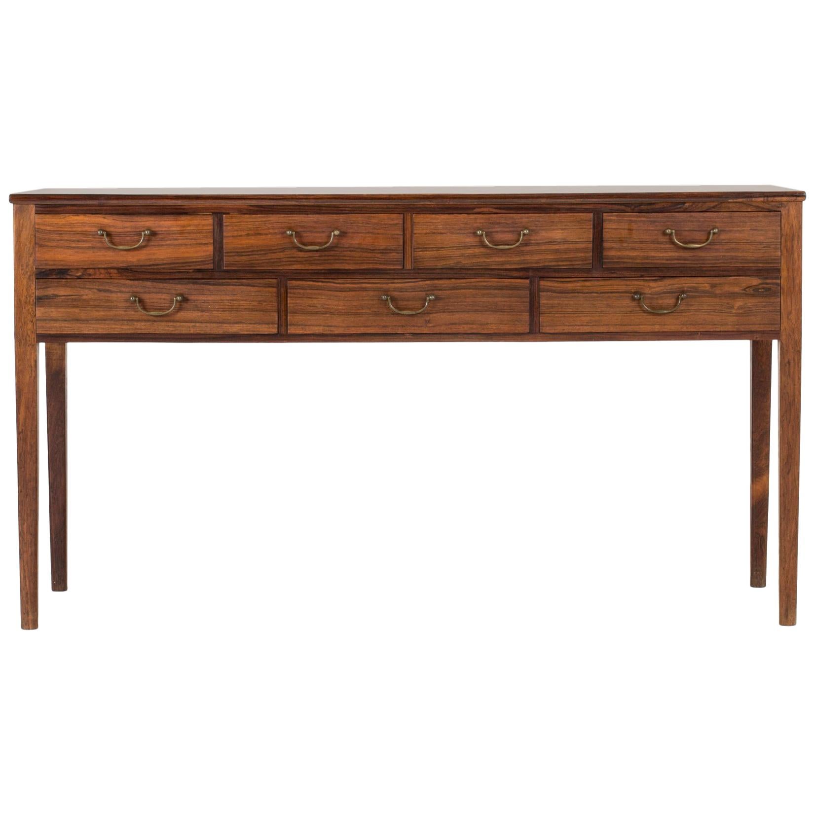 Small Rosewood Sideboard by Ole Wanscher