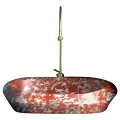Lavabo piccolo Rosso Francia Tosca di Marmi Serafini