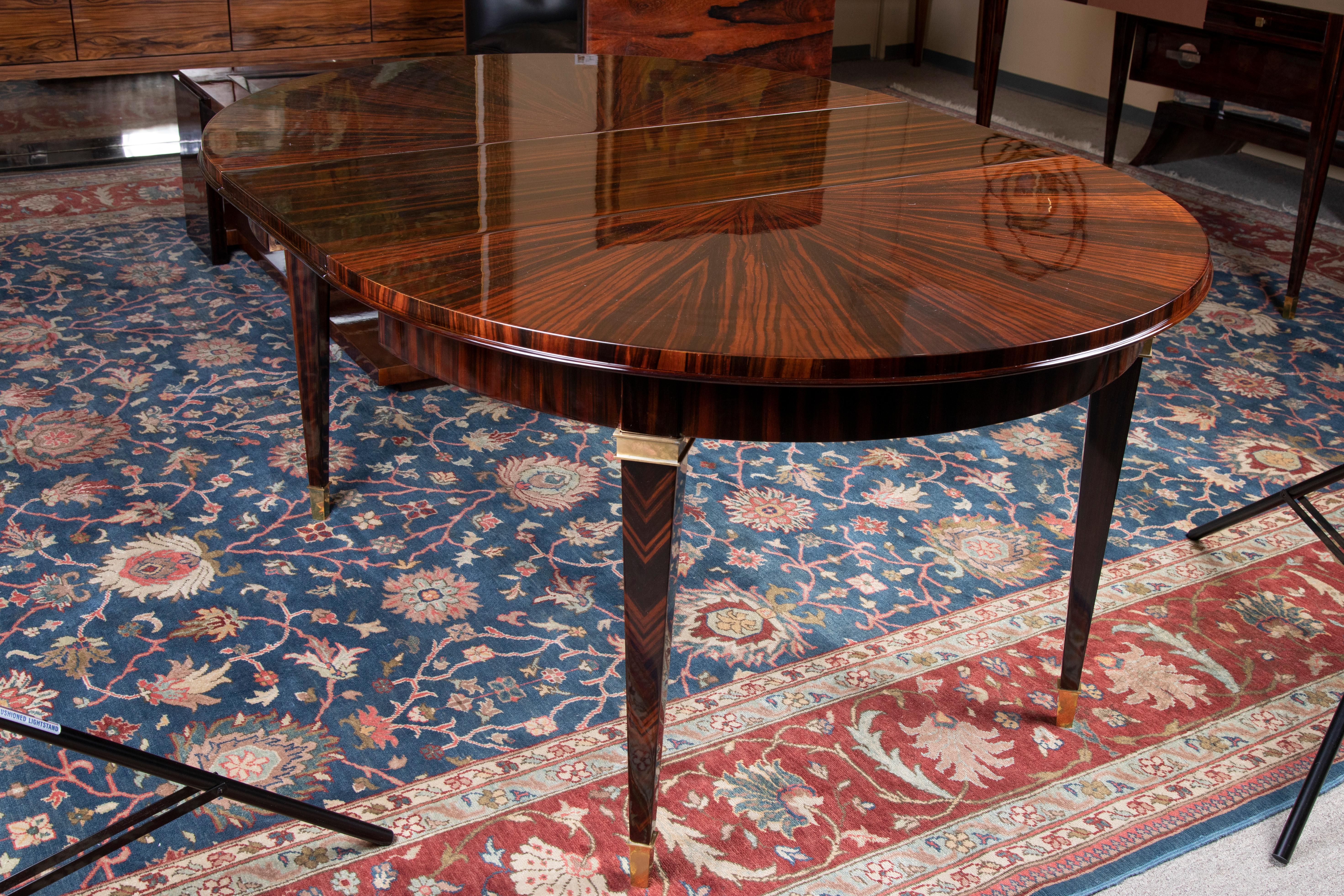 Mid-20th Century Small Round Art Deco French Table