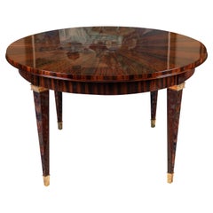 Small Round Art Deco French Table