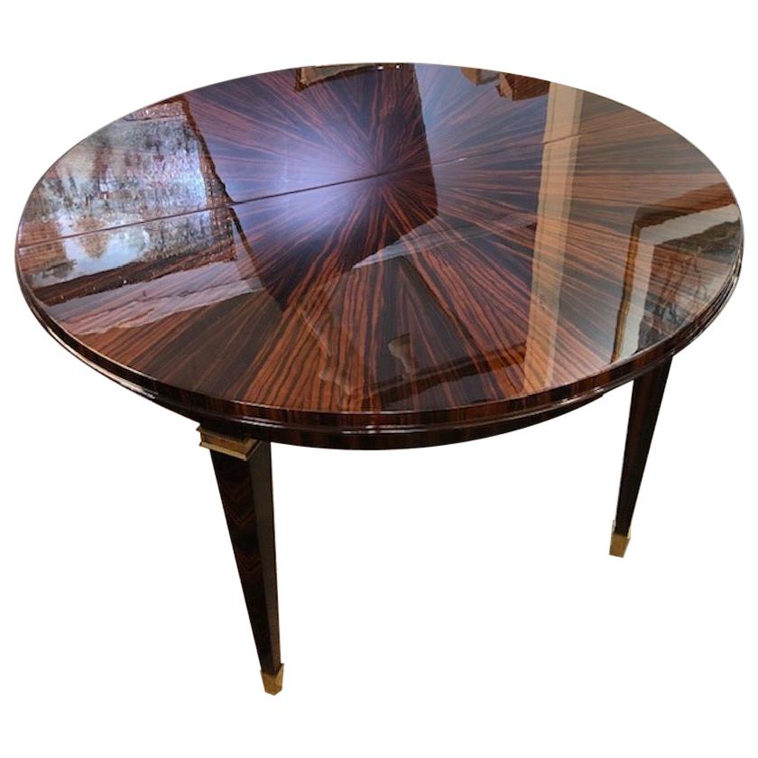 Small Round Art Deco French Table