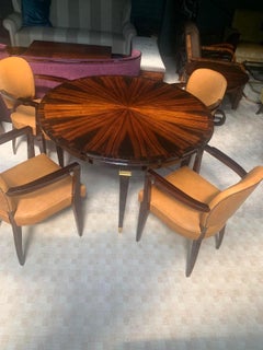Small round Art Deco table.