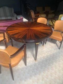 Small round Art Deco table.