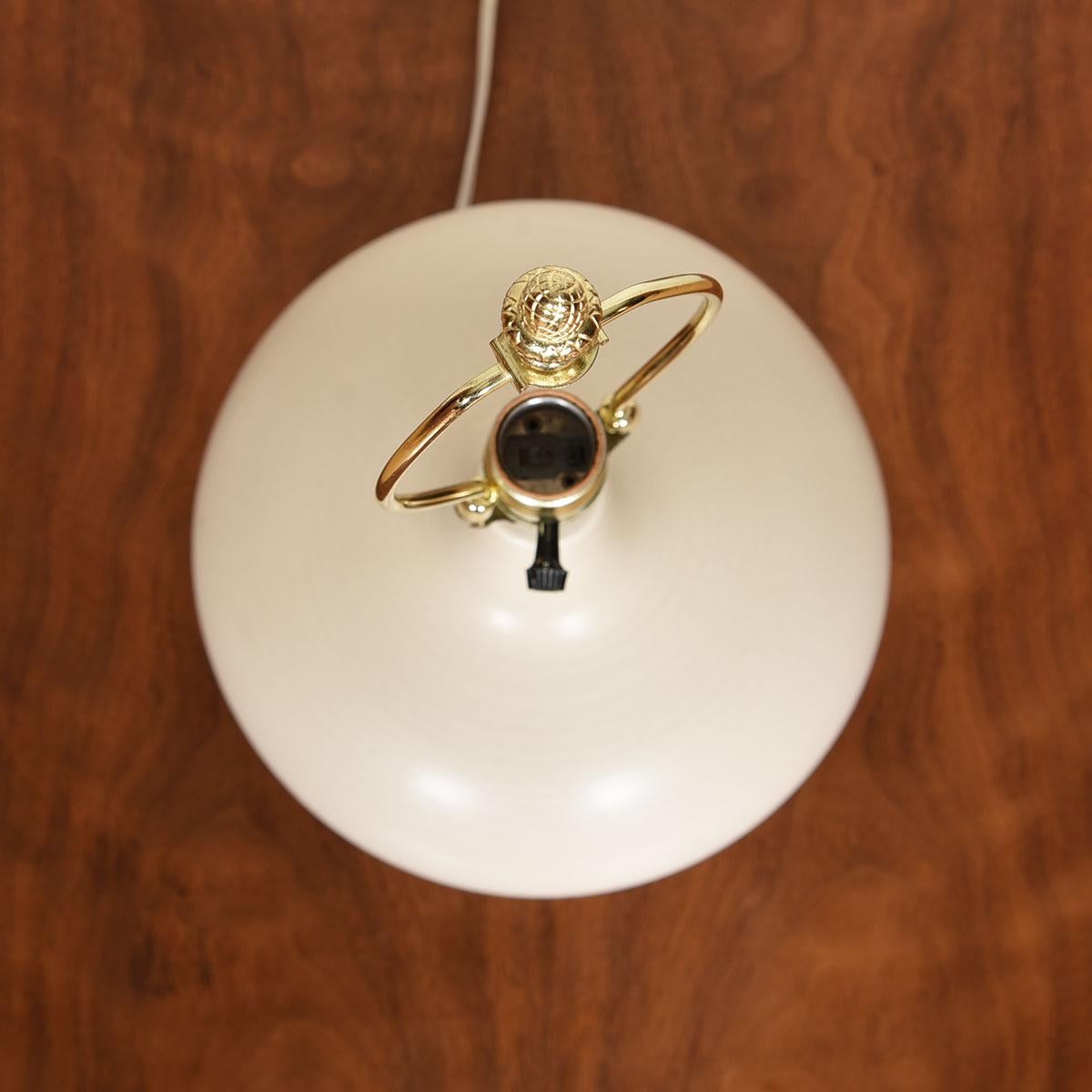 20th Century Small Round Bostlund Table Lamp by Lotte & Gunnar Bostlund For Sale