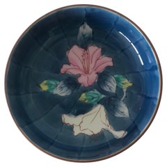 Small Round Chinese Export Trinket Dish or Coaster