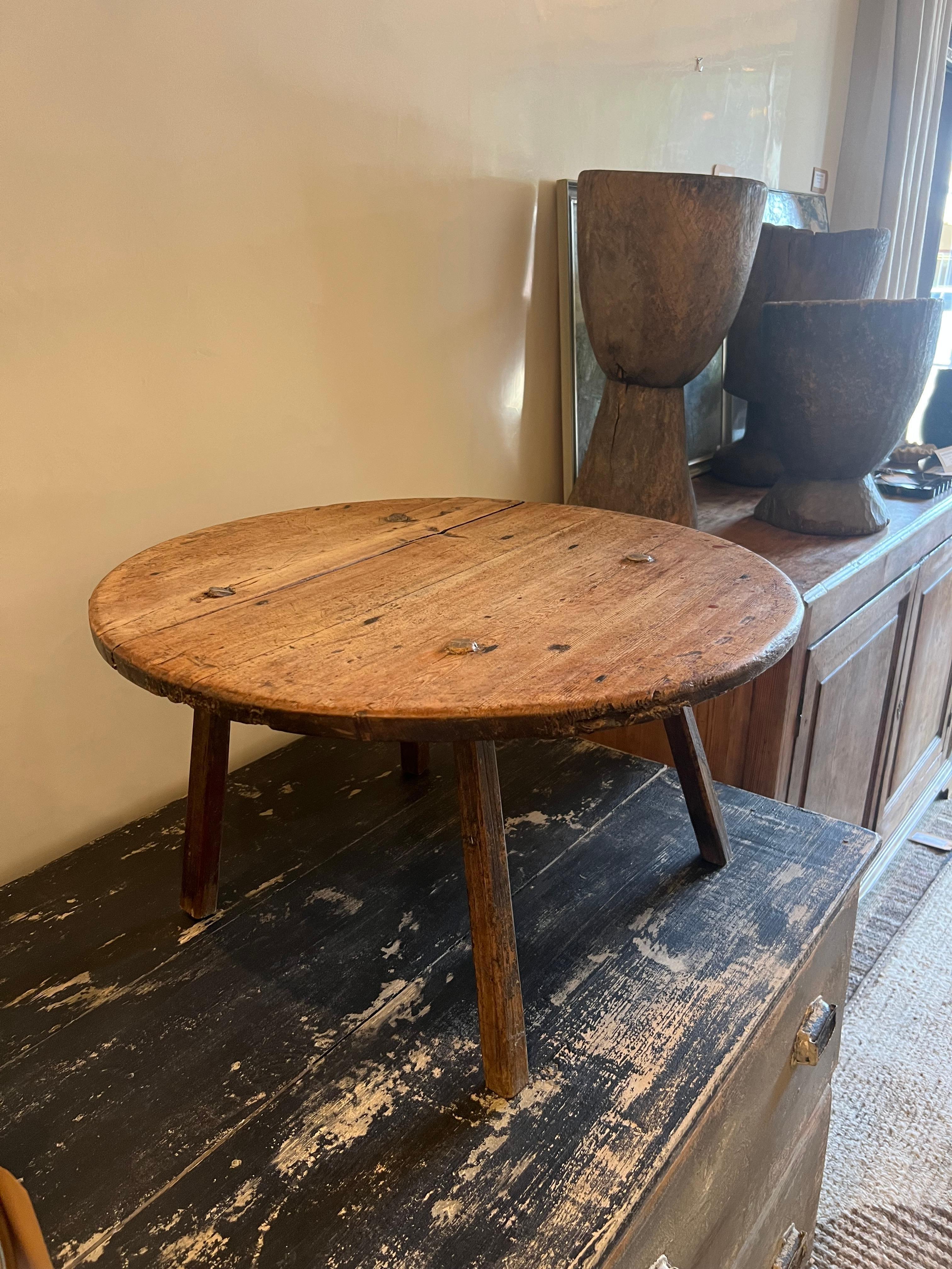 Small Round French Table South France 19th Century For Sale 1