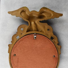 Piccolo specchio tondo in plastica convesso Admiral Eagle