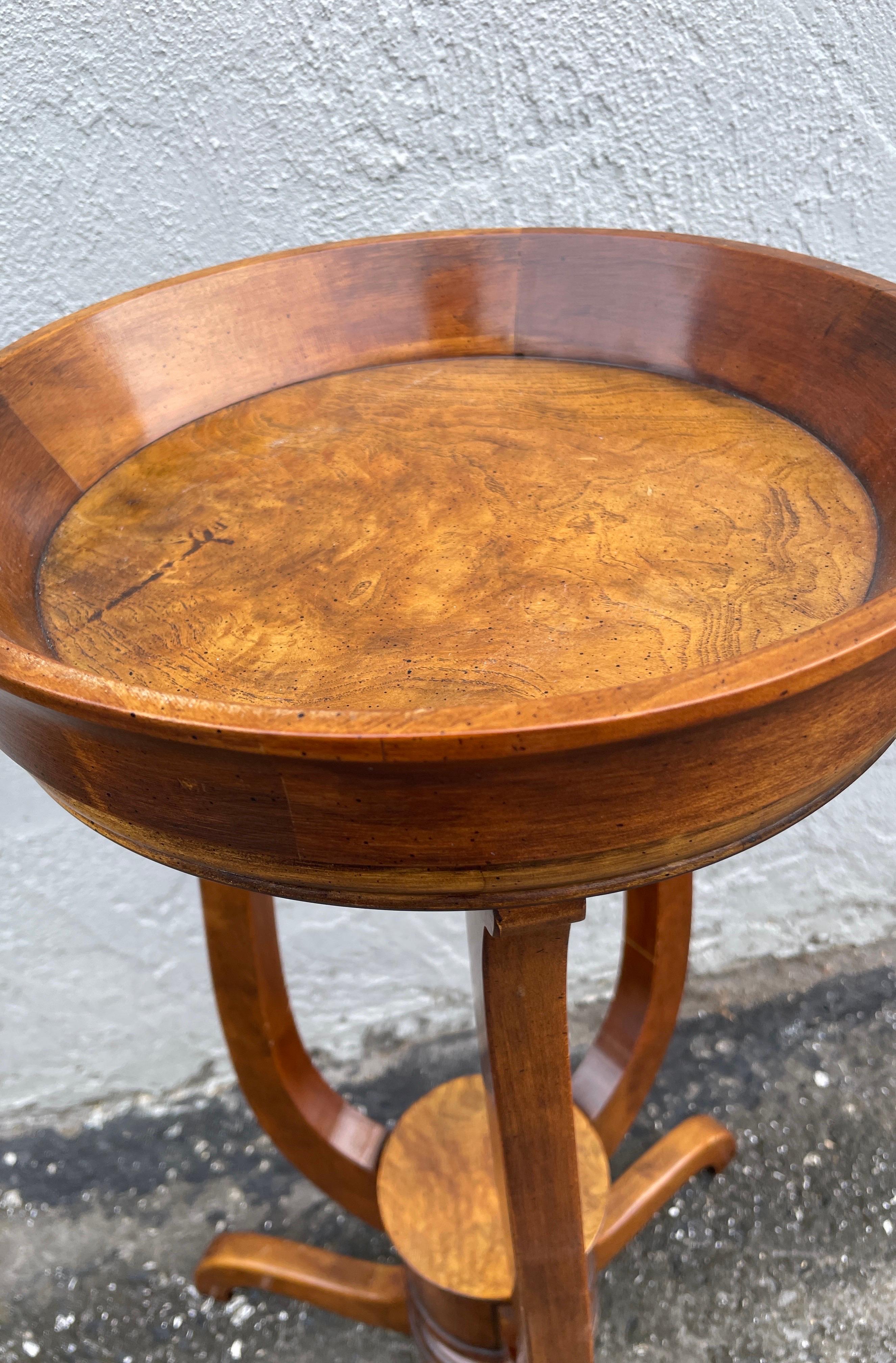 Small Round Side Table by Baker For Sale 1