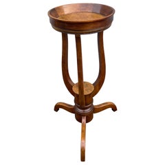 Used Small Round Side Table by Baker