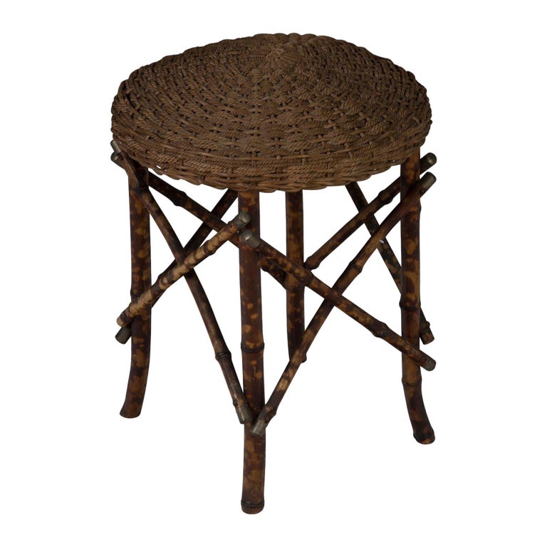 Small Round Stool For Sale at 1stDibs