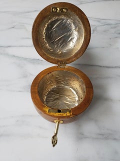 Small Round Tea Caddy