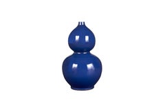 Small Royal Blue Stacked Vase