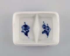 Small Royal Copenhagen Blue Flower Salt and Pepper Bowl, Model Number 10/8150